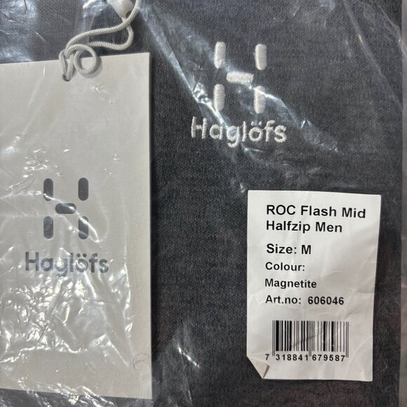 Haglofs ROC Flash Mid Halfzip Men - Medium - Magnetite - Picture 3 of 3